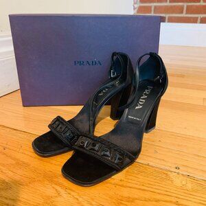 Prada 7.5 US 37.5 EU Heels Shoes Platform Heel